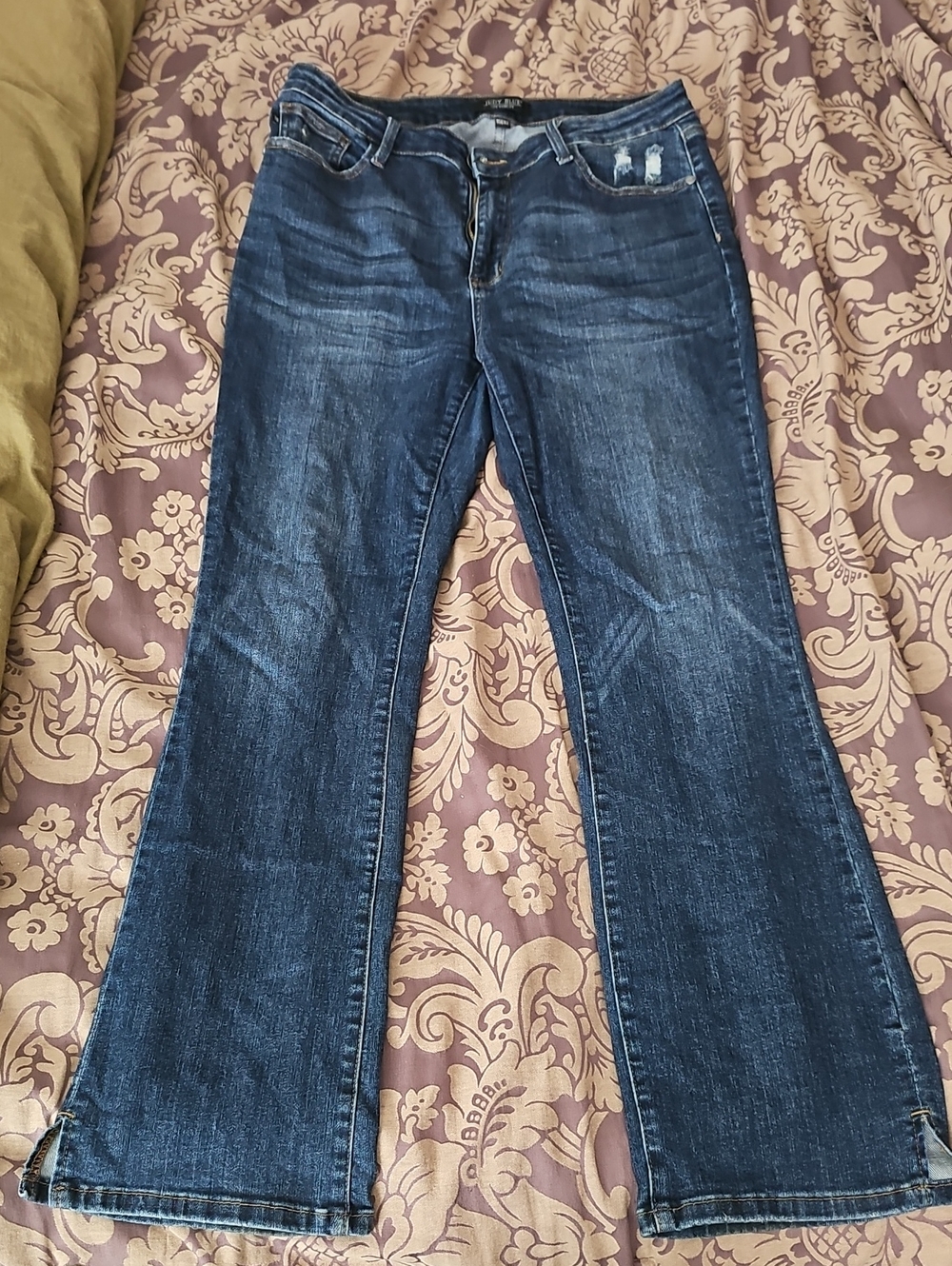 Judy Blue Dark Wash Boot Cut Jeans - 15/32